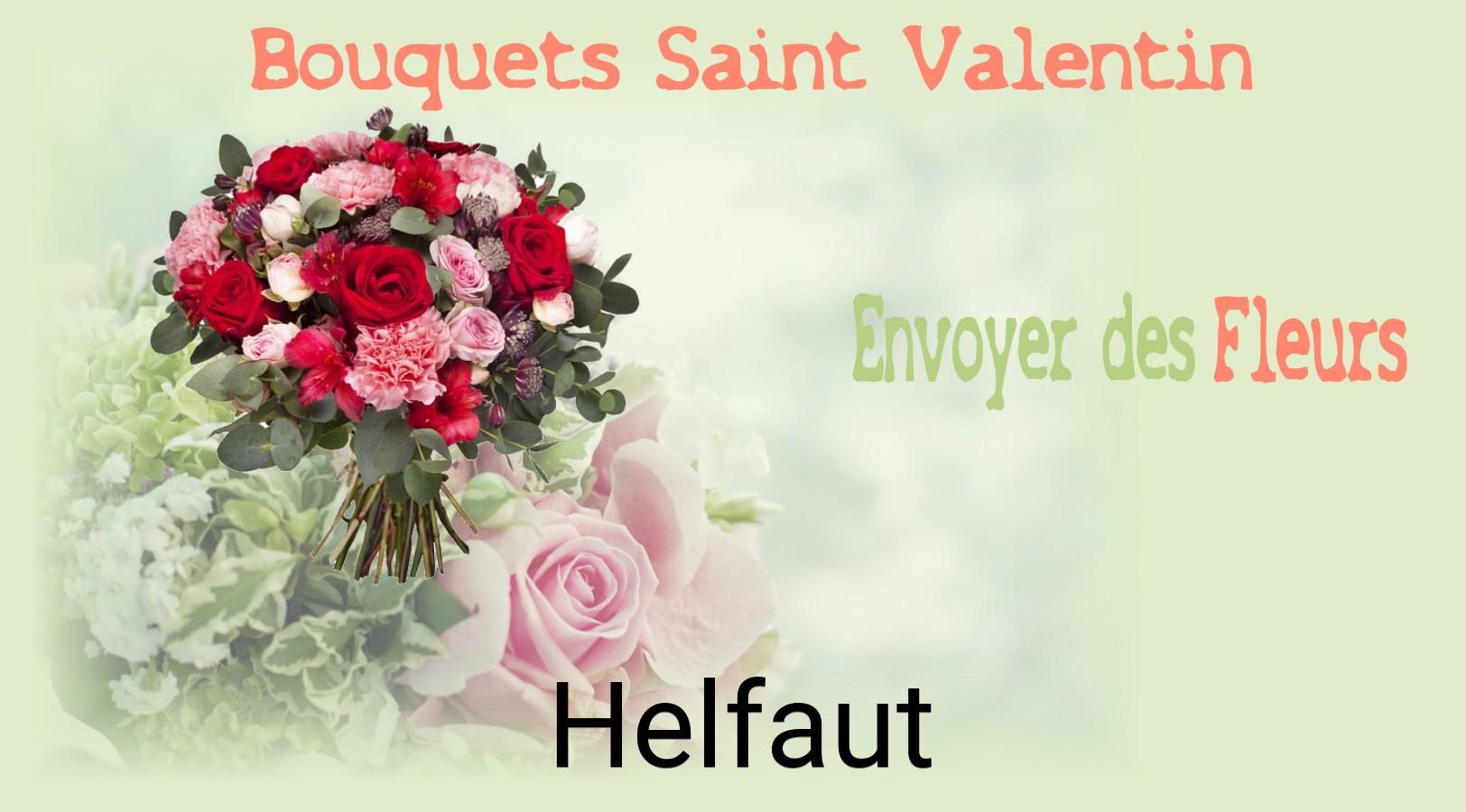 Roses de Saint-Valentin livrées à Helfaut